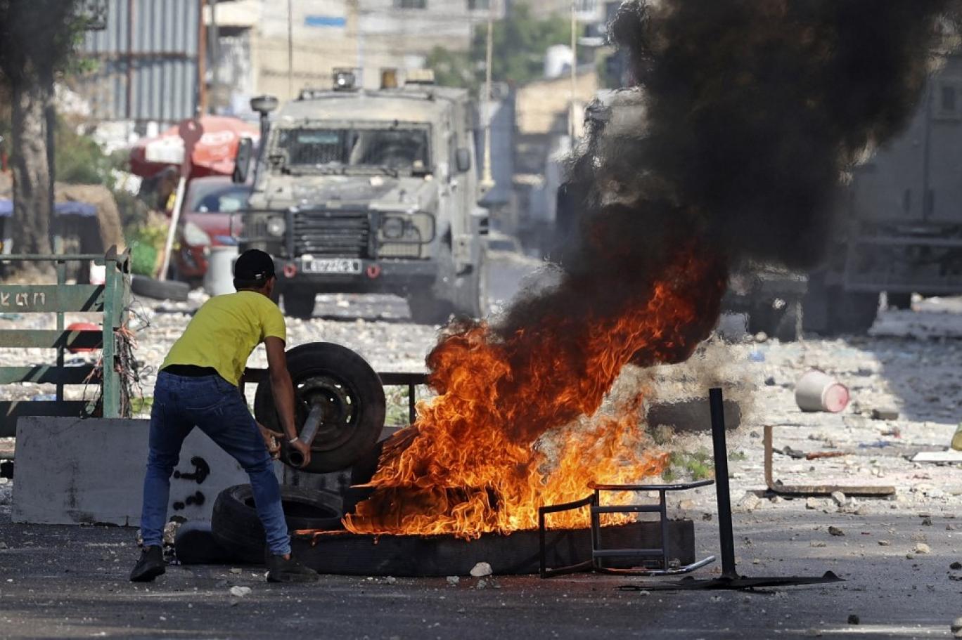 مغربی کنارے میں اسرائیلی حملہ، تین فلسطینی قتل، 69 زخمی